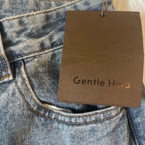 *NWT* Gentle Herd High Rise Split Hem Blue Jeans Women’s Small